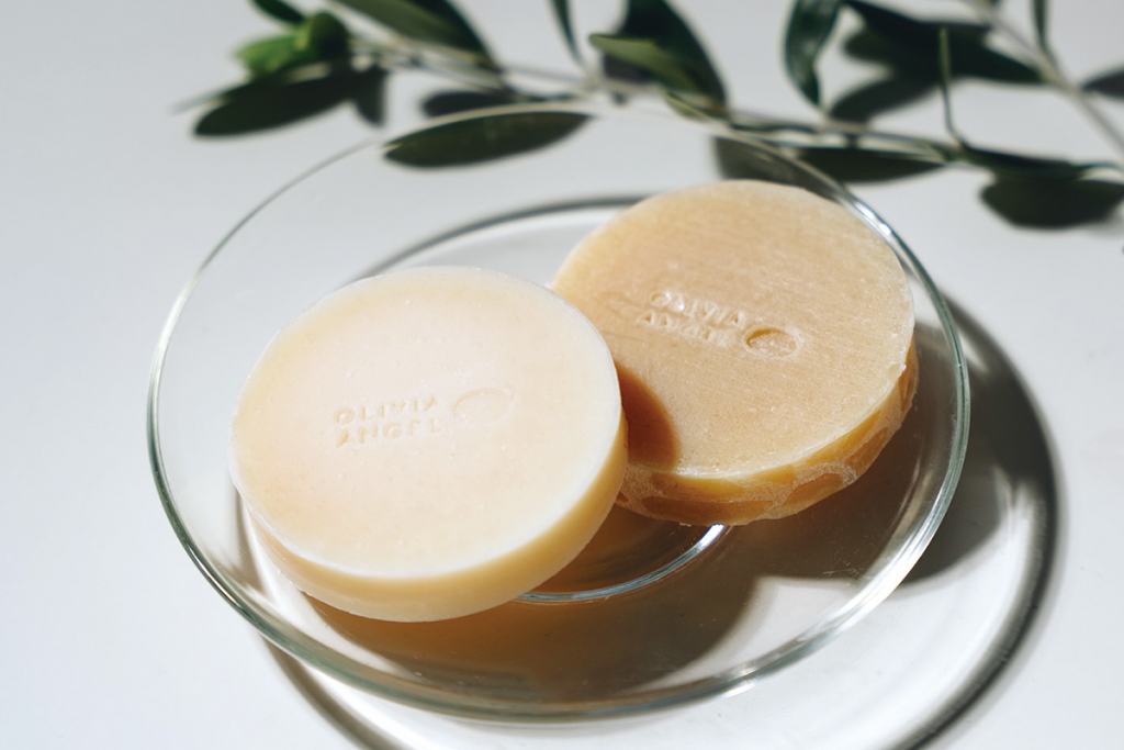 オリビアアンヘルプランタ マルセイユソープ（しっとりタイプ/無香料）・オリビアアンヘルプランタ ボタニカルソープ（さっぱりタイプ/柑橘の香り）